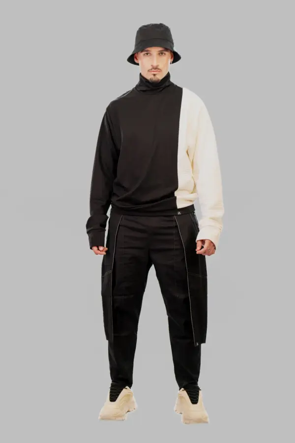 LAYERED POCKET TROUSERS